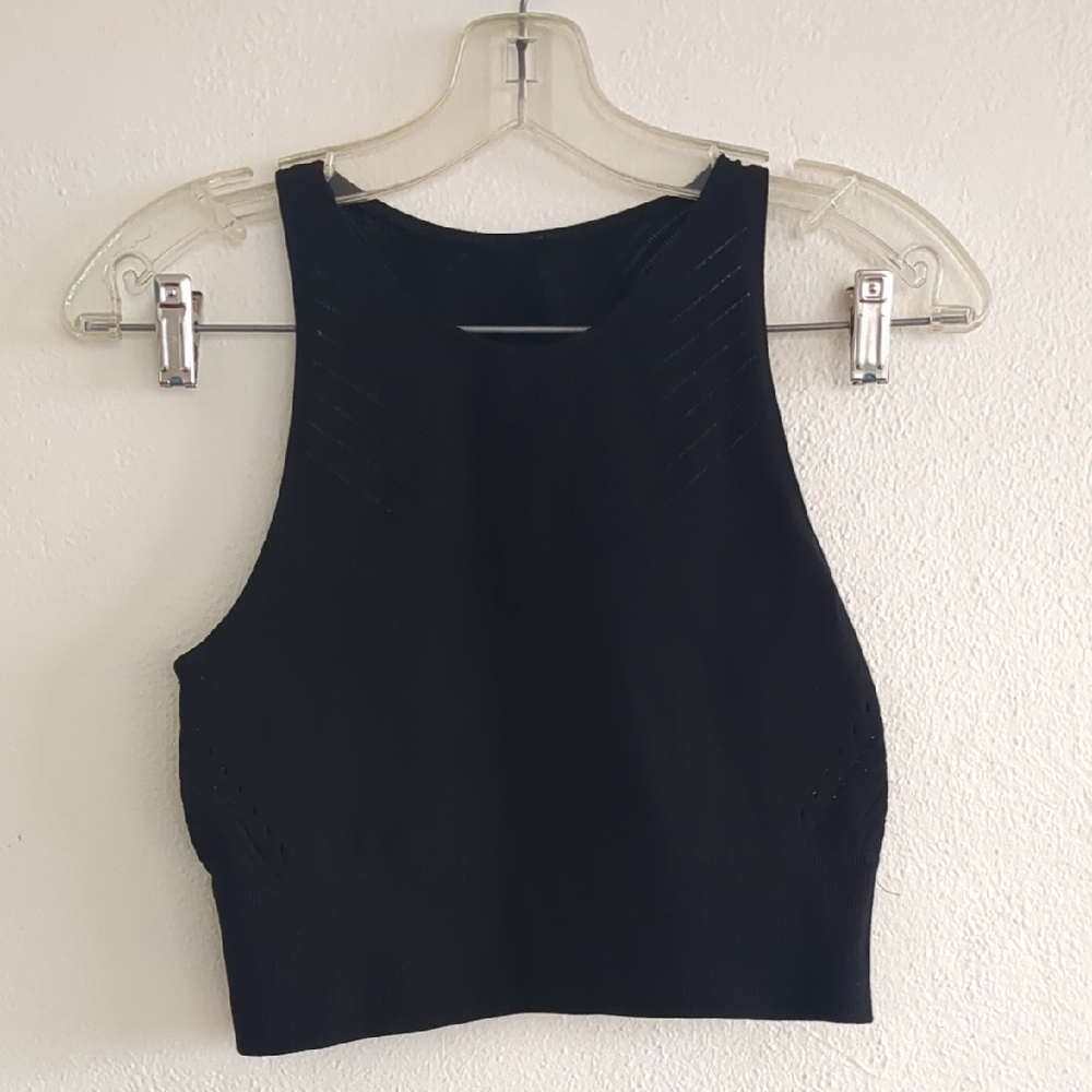 Black Sleeveless Women's Top